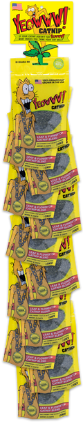 Yeowww! Display Strip Catnip 12 stuks