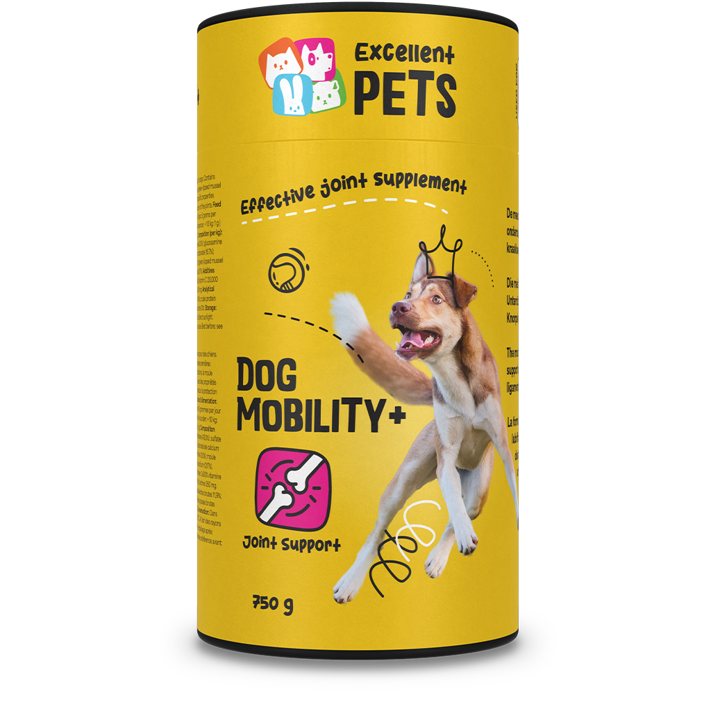 Excellent Pets Dog Mobility+ 750g - Gewrichtsverzorging voor Honden