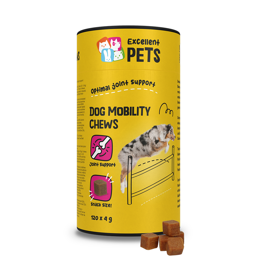 Excellent Pets Dog Mobility Soft Chews 120 Treats - Gewrichtsondersteuning