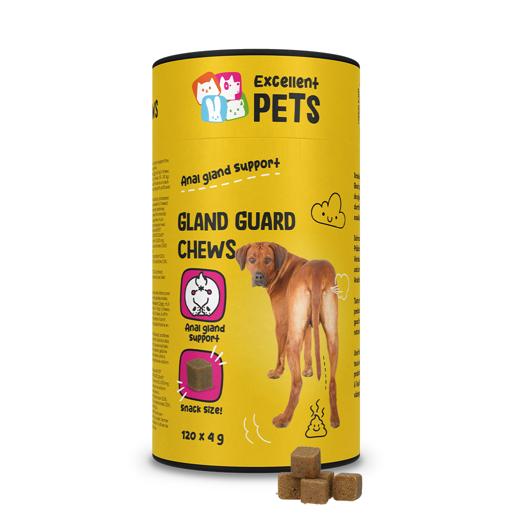 Excellent Pets Gland Guard Zachte Kauwsnoepjes voor Honden - 120 Stuks