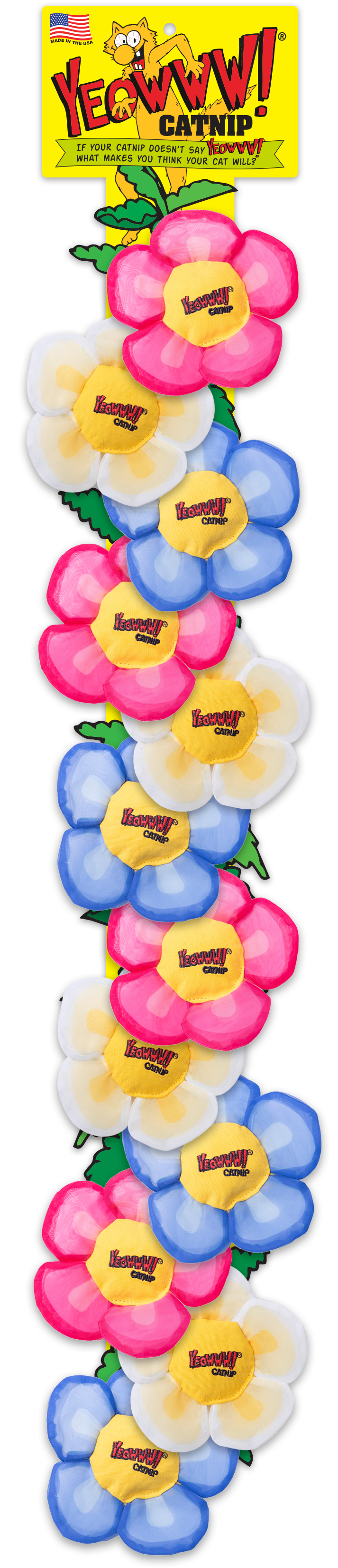 Yeowww! Display Strip Daisy's Flower Top 12 stuks