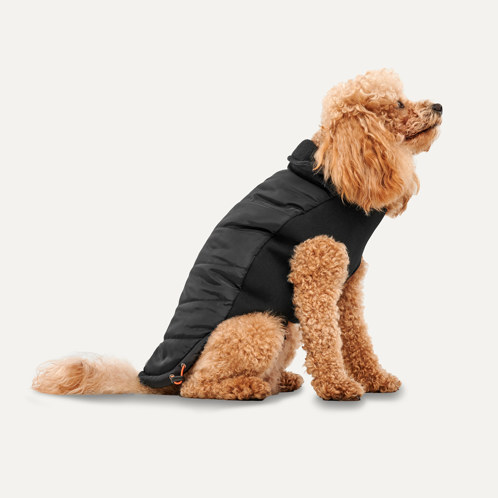 Goo-eez Mock Neck Signature Wrap Jacket XXL Zwart