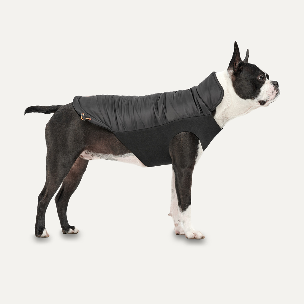 Goo-eez Mock Neck Signature Wrap Jacket XXL Zwart