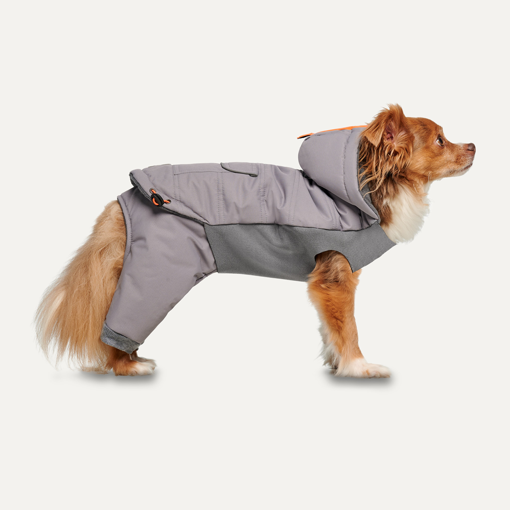 Goo-eez Hooded Full Body Snowsuit M Grijs