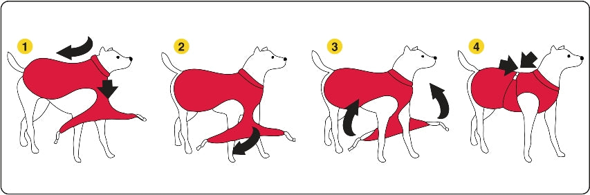 Dog Armor Knockdown Coat met Insect Shield - XXXXS (20cm)