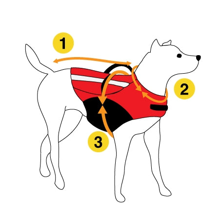 Dog Armor Knockdown Coat met Insect Shield - XXXXS (20cm)