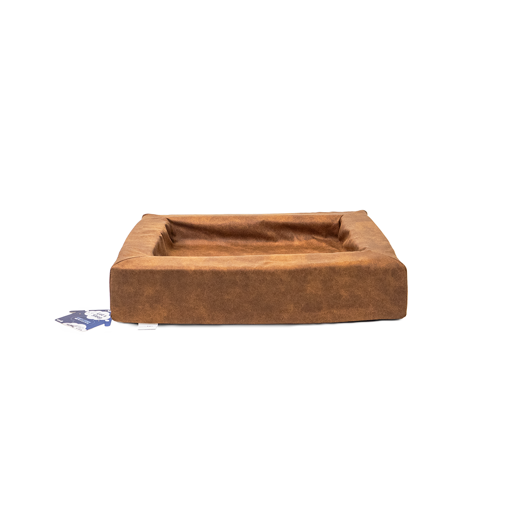 Let's Sleep Comfy Cushion Hondenmand M Cognac
