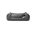 Let's Sleep Sweet Dreams Hondenmand Met Kussen L Antraciet