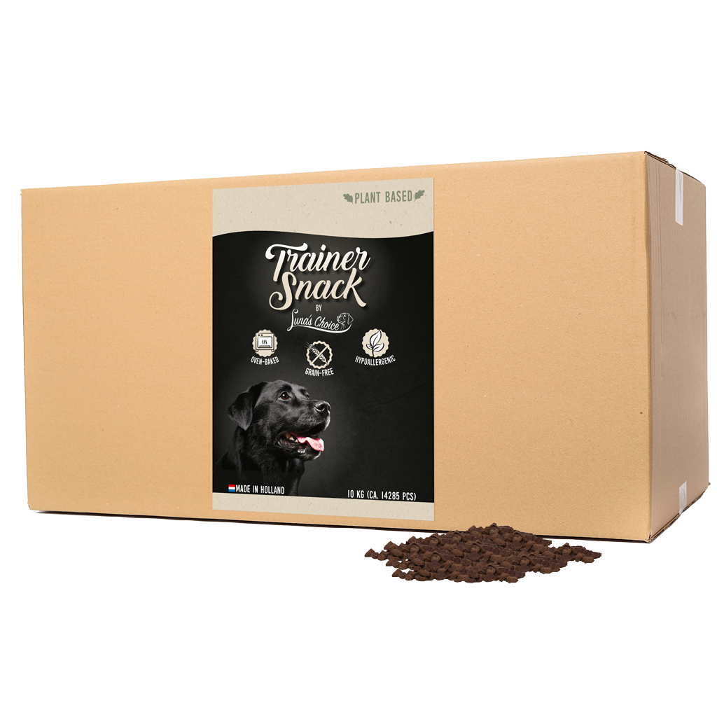 Luna's Choice Plant Based Snack Grootverpakking 10kg Trainer Snacks