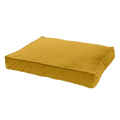 Madison Velours Lounge Cushion Geel L