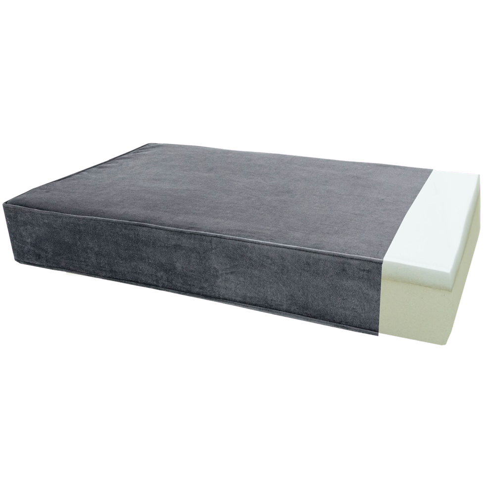 Madison Orthopedisch Kussen Velvet Groen - Maat S
