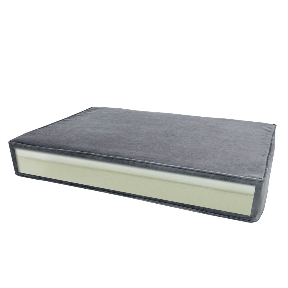 Madison Orthopedisch Kussen Velvet Groen - Maat S