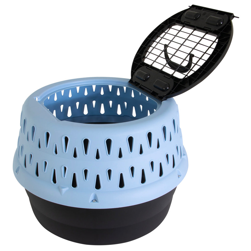 Petmate Get-A-Round Reismand voor Katten Blauw