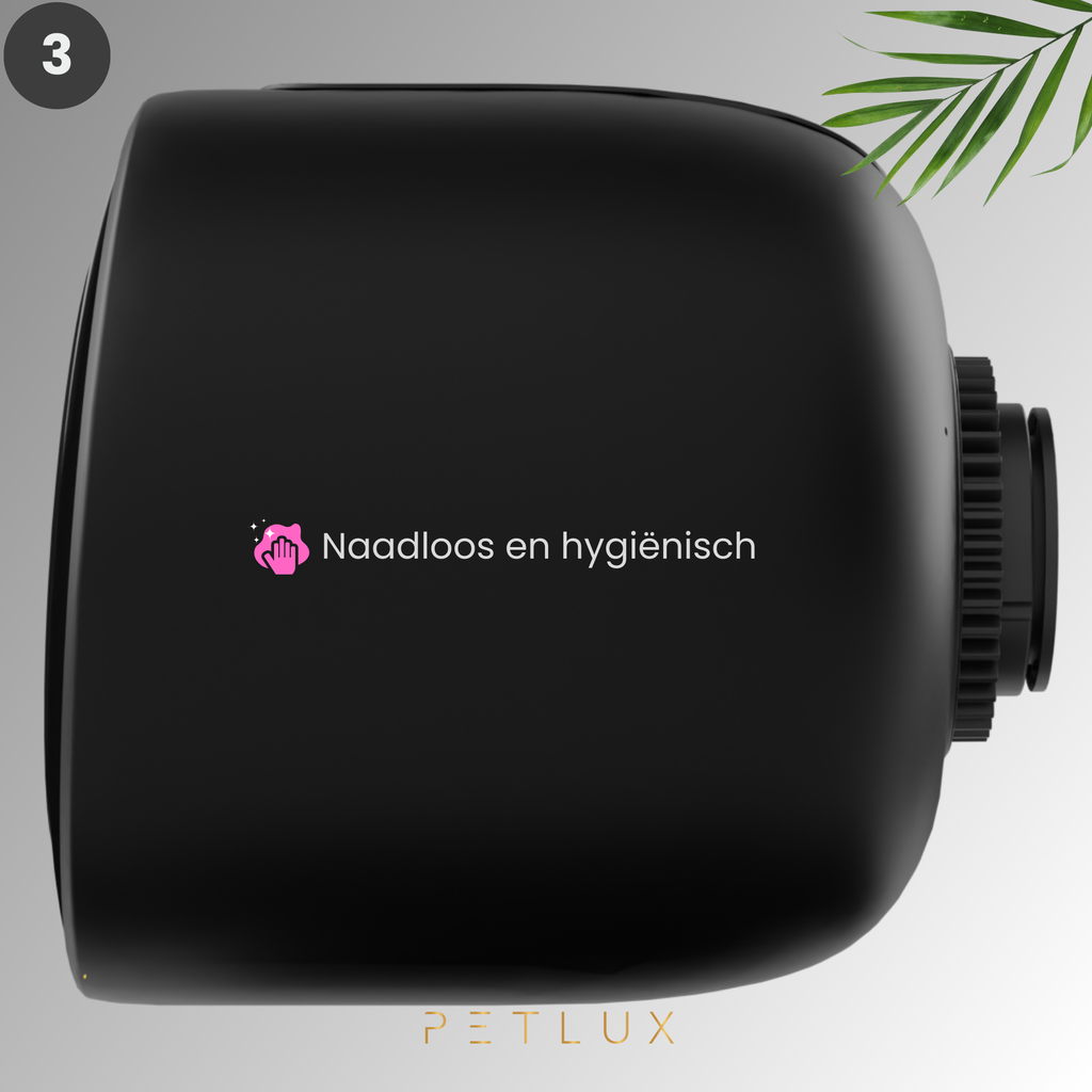 Petlux V3 Automatische Kattenbak Zwart