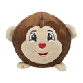 Trixie Aap Rond Pluche 11 cm 2 stuks