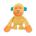 Trixie Aap Stof Geel/Oranje 27 cm