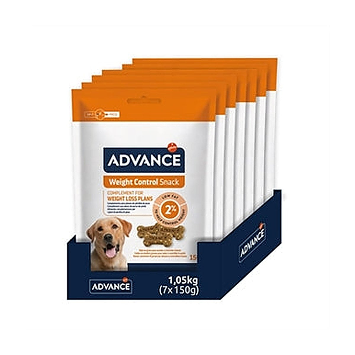 Advance Adv Weight Control Snack 7x150 gram