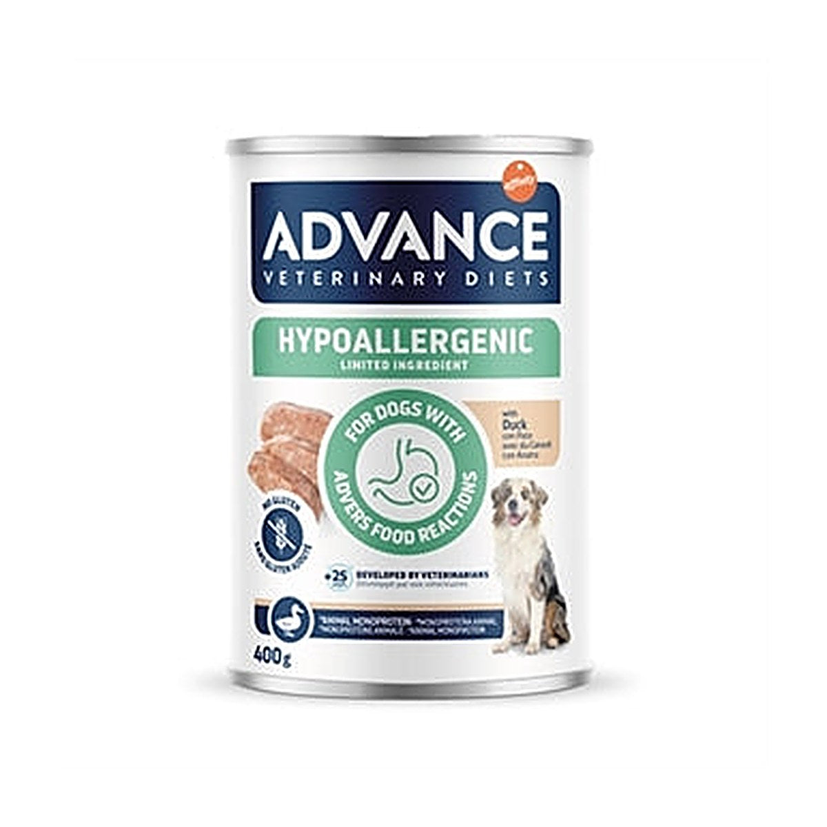 Advance Veterinary Hypoaller Duck 6x400 gram