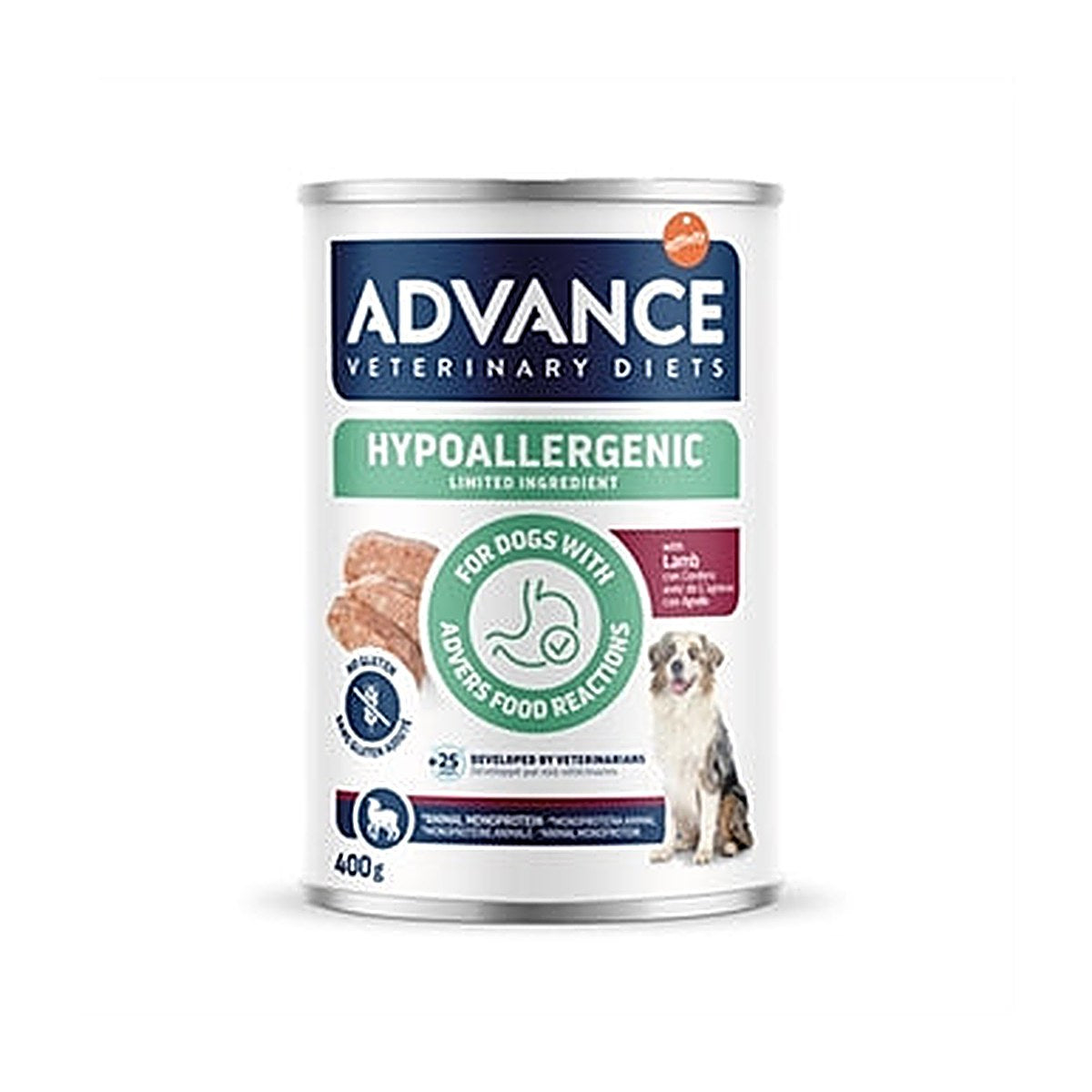 Advance Veterinary Hypoaller Lamb 6x400 gram