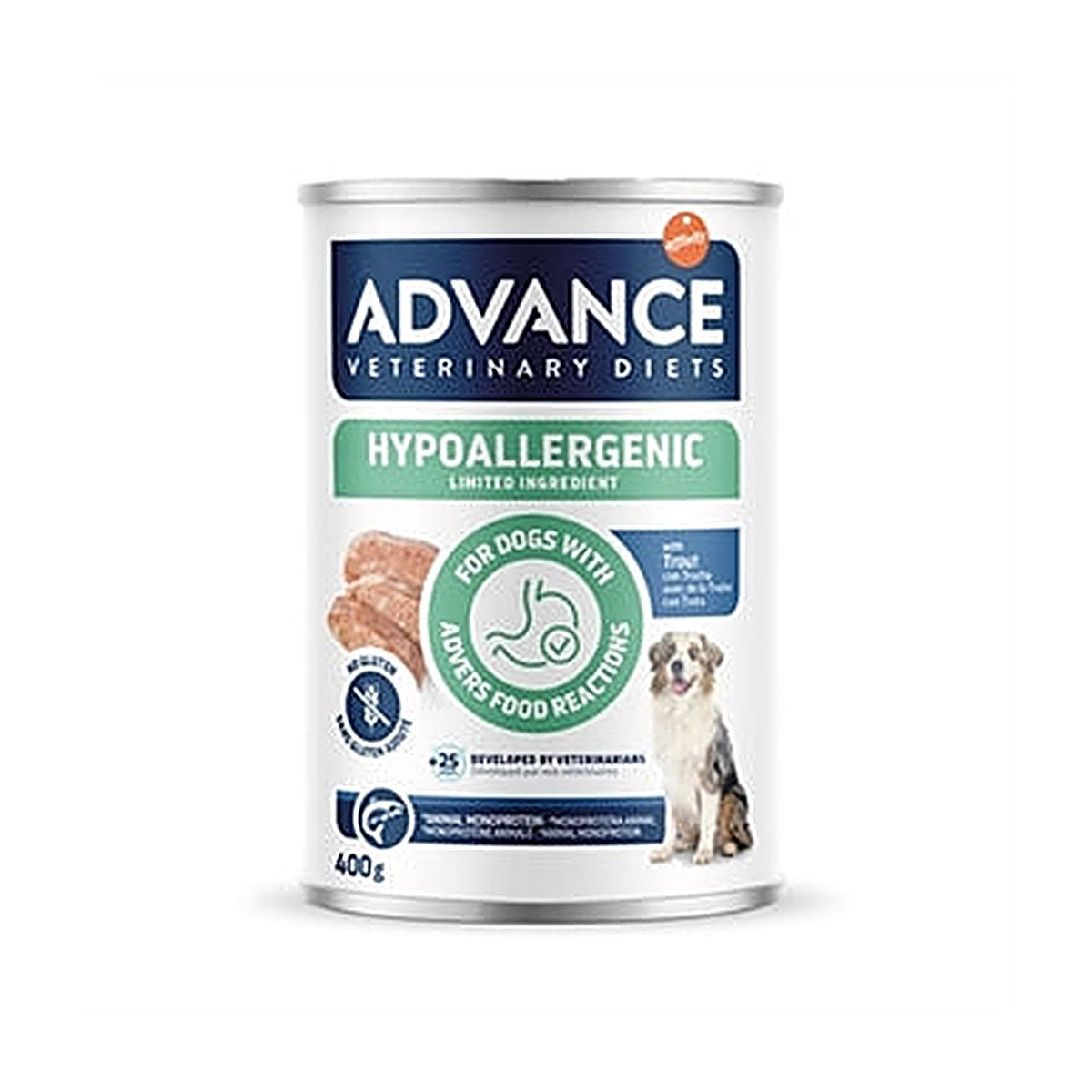 Advance Veterinary Hypoaller Trout 6x400 gram