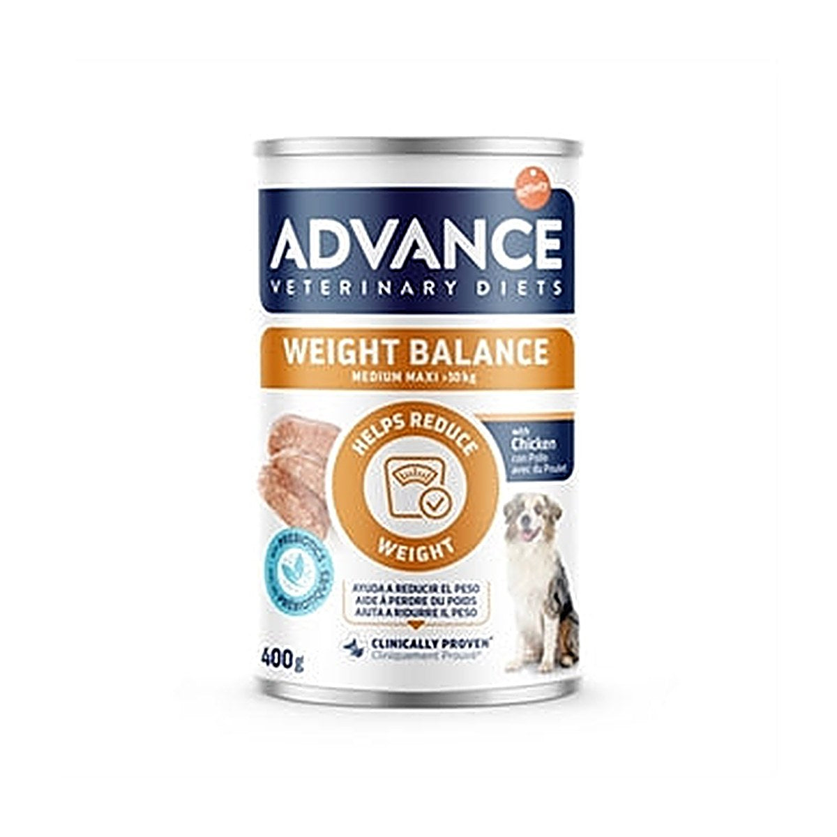 Advance Veterinary Weight Medium/max 6x400 gram