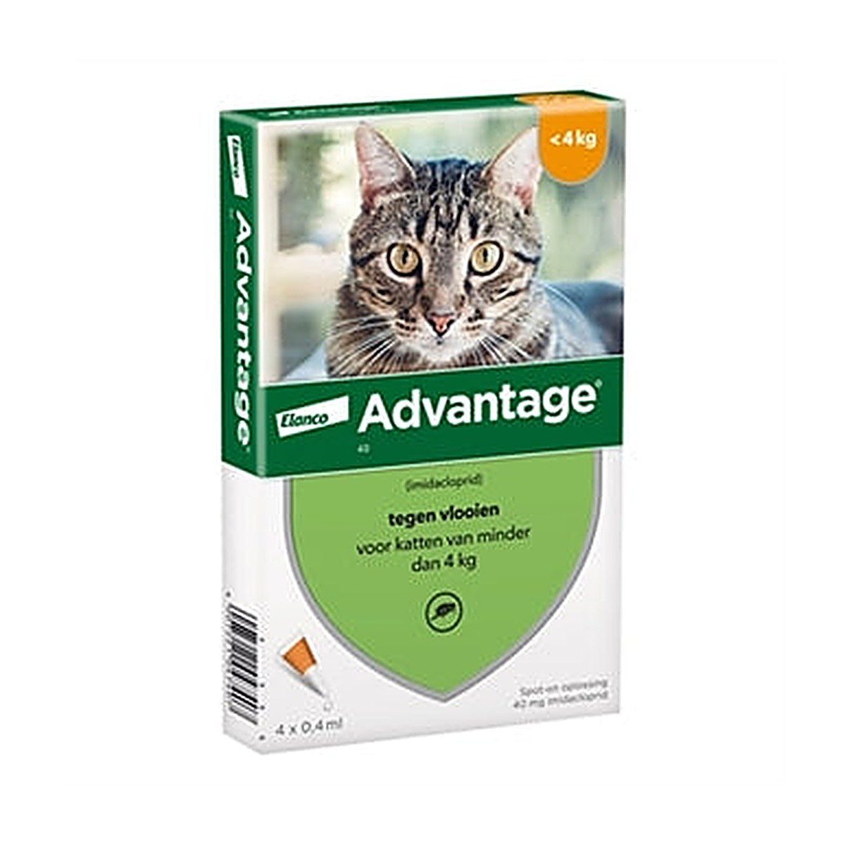 Elanco - Advantage Kat 40 <4 kg 4PIP