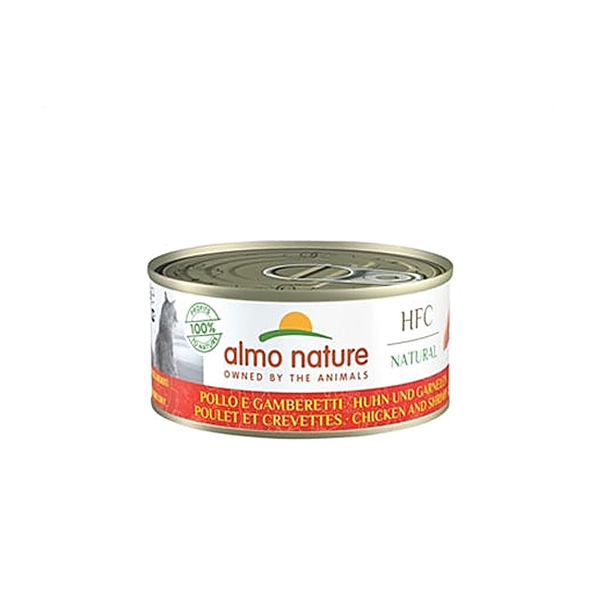 Almo Cat Kip/garnaal 24x70 gram