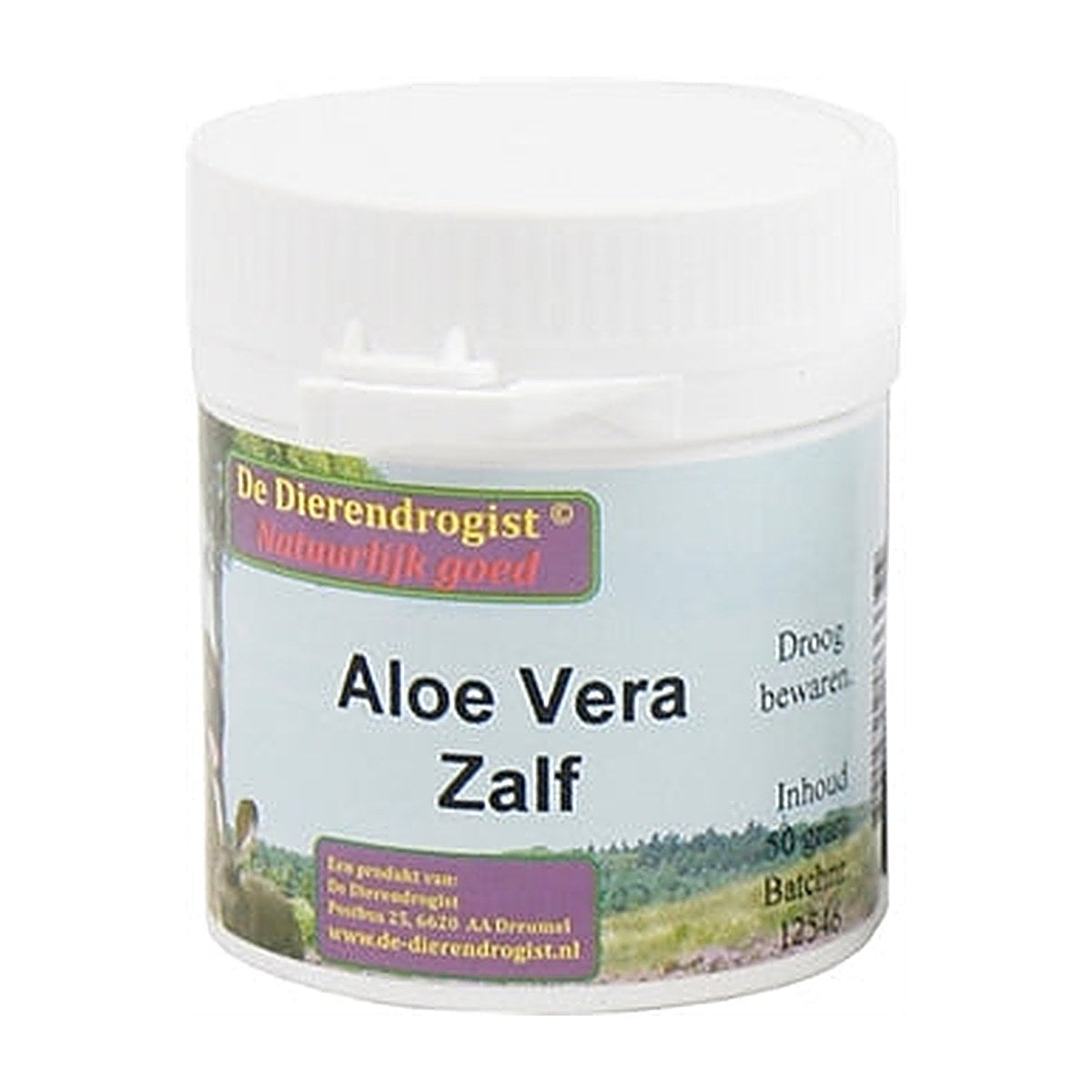 Dierendrogist Aloe Vera Zalf 50 gram