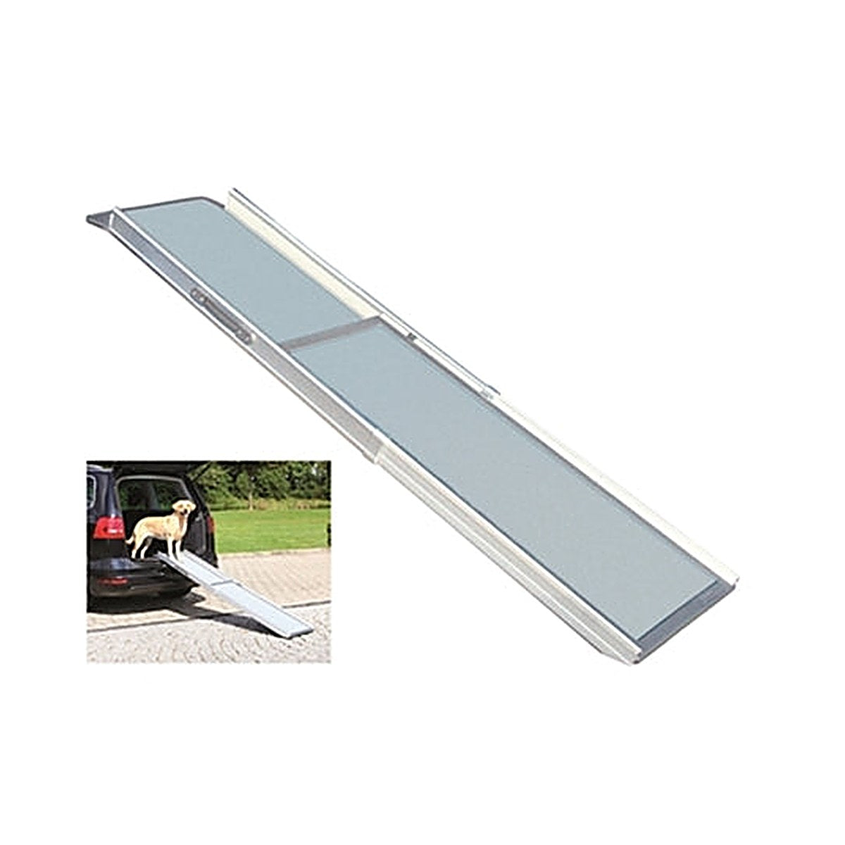 Trixie Alum Telesc Ramp 100-180x43 cm
