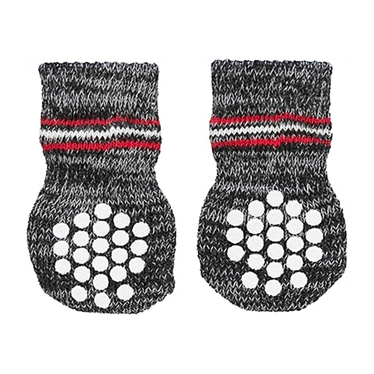 Trixie - Antislipsok Grijs L-xl 3x2 stuks