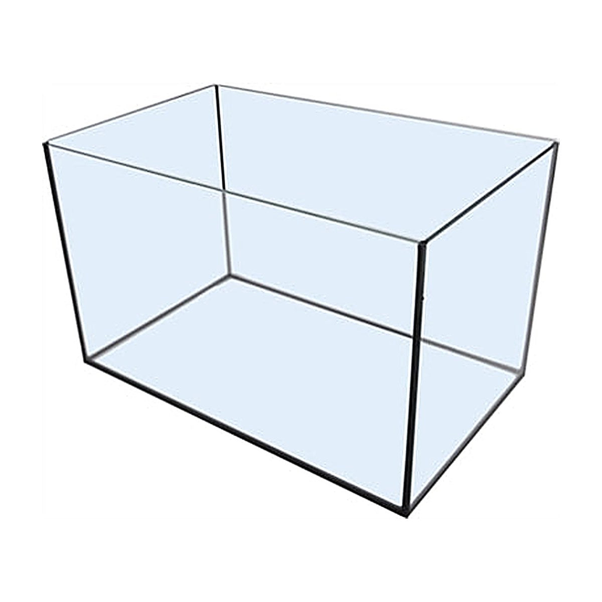 Aquarium+zwarte Kit 45x28x28 cm