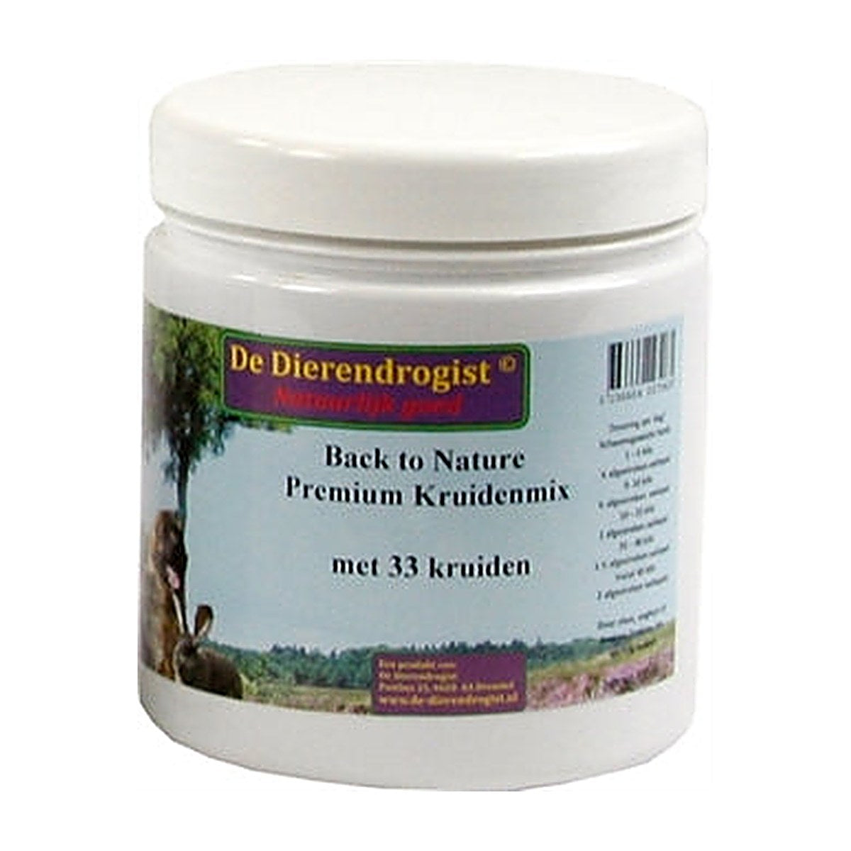 Dierendrogist Back To Nature Premium Kruiden 450 gram