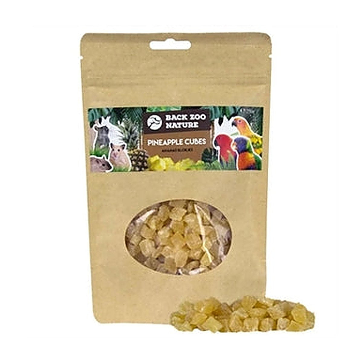 Back Zoo Nature Ananas Cubes 250 gram