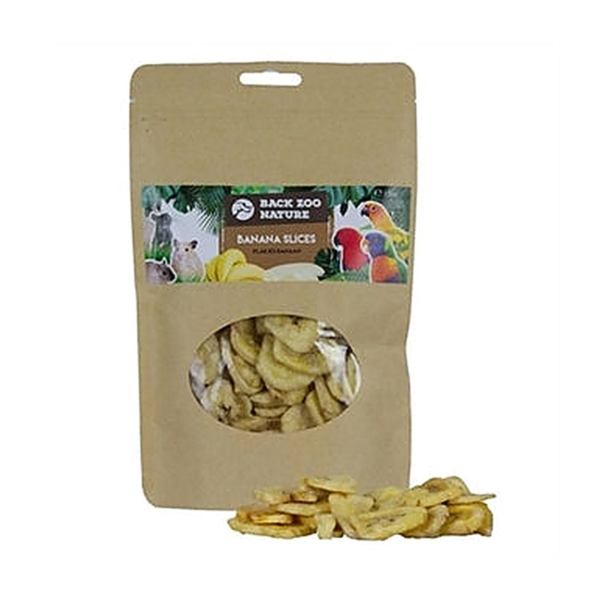 Back Zoo Nature Banana Slices 150 gram