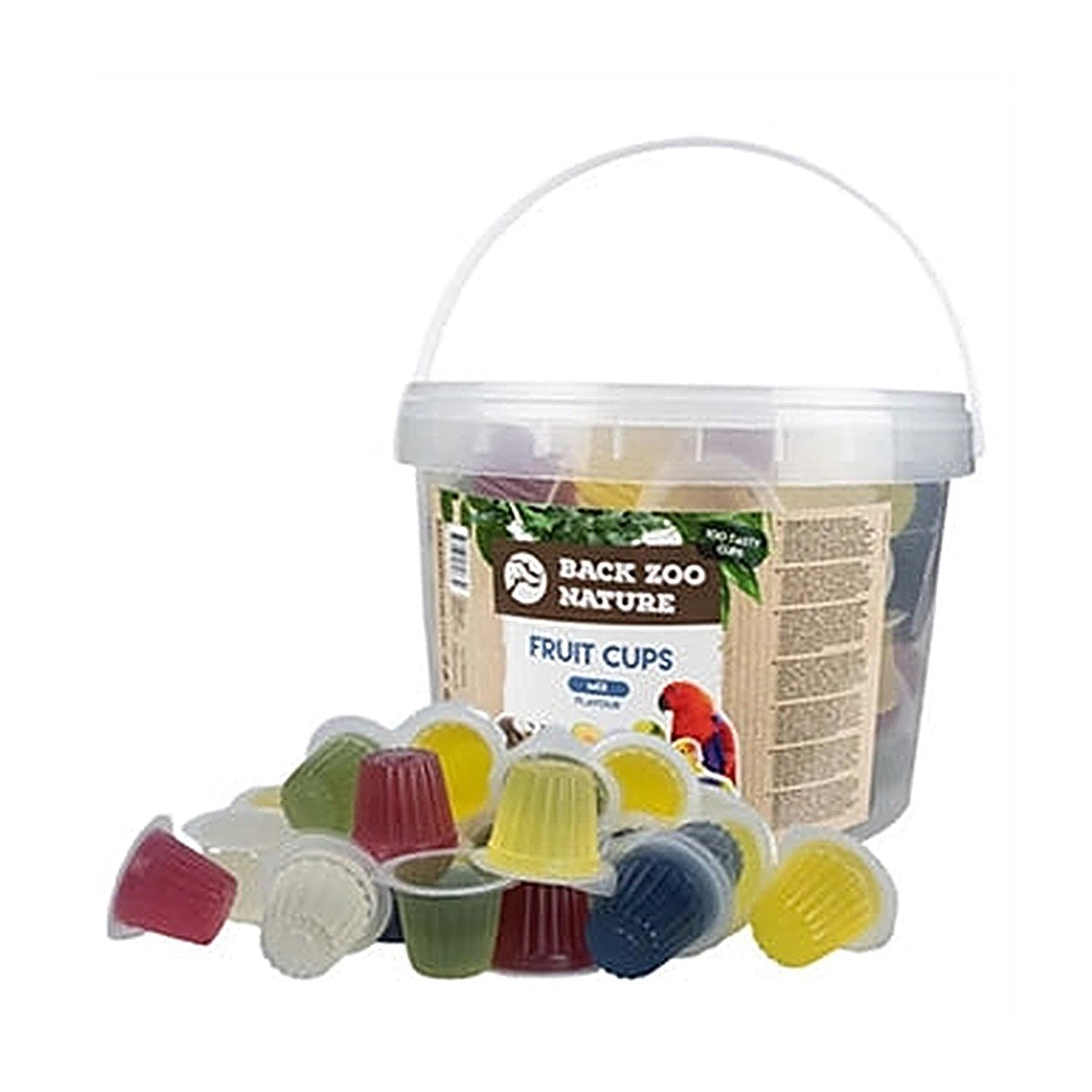 Back Zoo Nature Fruitcup Mix 100 stuks