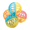 Zolux Bal Met Bel Ass 4 cm 4 stuks