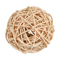 Trixie Bal Met Belletje Riet 4x4 cm 4x4 stuks