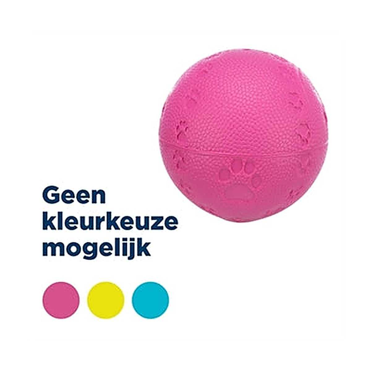 Trixie Bal Natuurrubber 6 cm 3 stuks