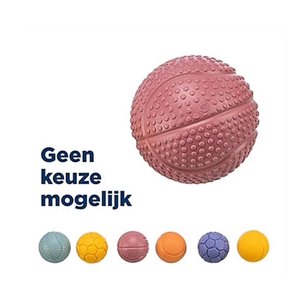 Trixie Bal Natuurrubber Ass 4,5 cm