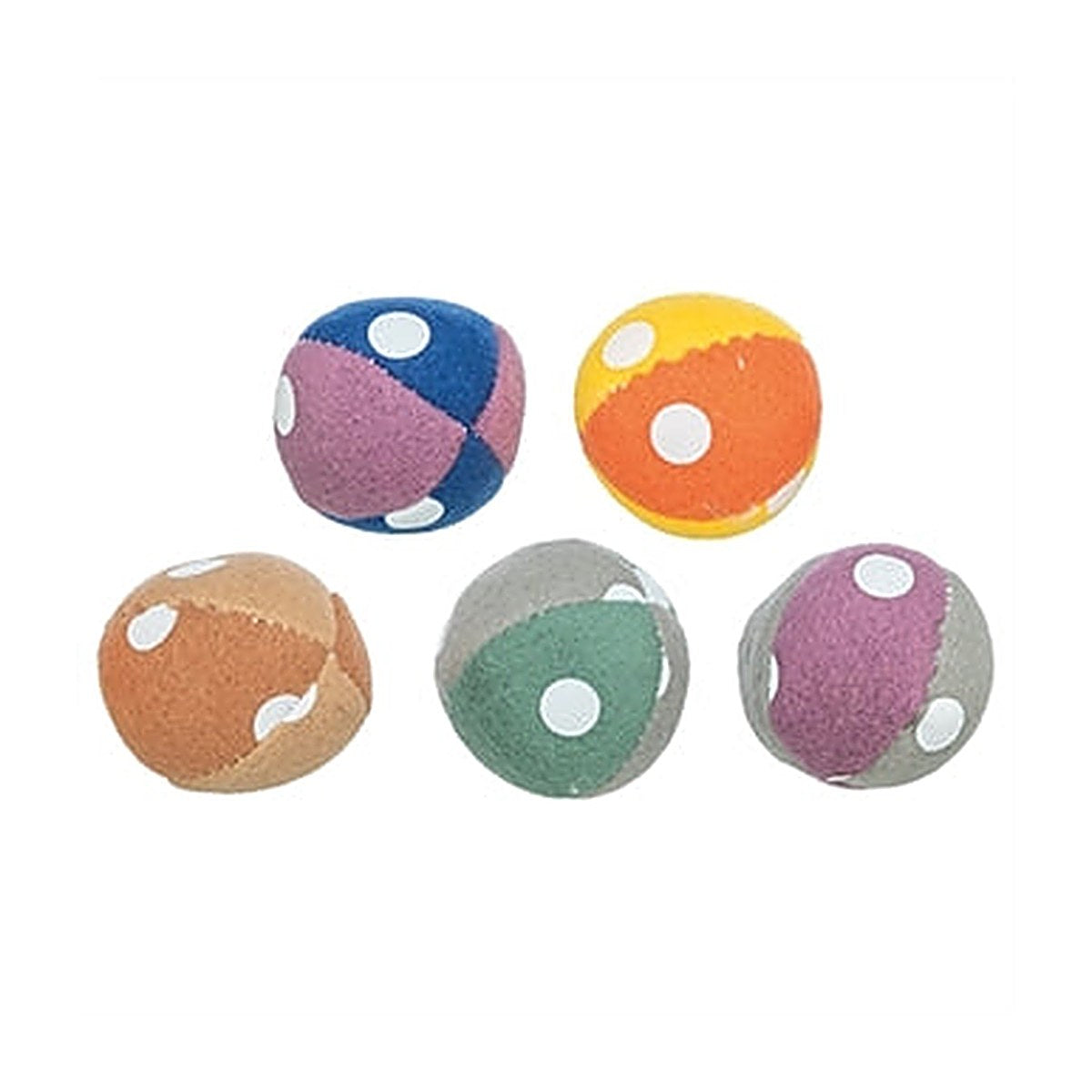 Trixie Bal Pluche Ass 4,5 cm 55 stuks