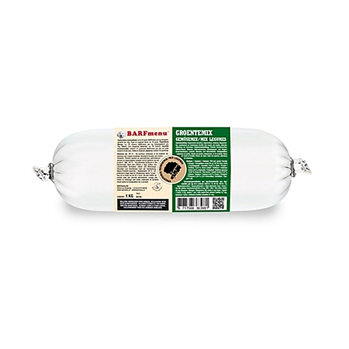 Barfmenu Groentemix 1000 gram