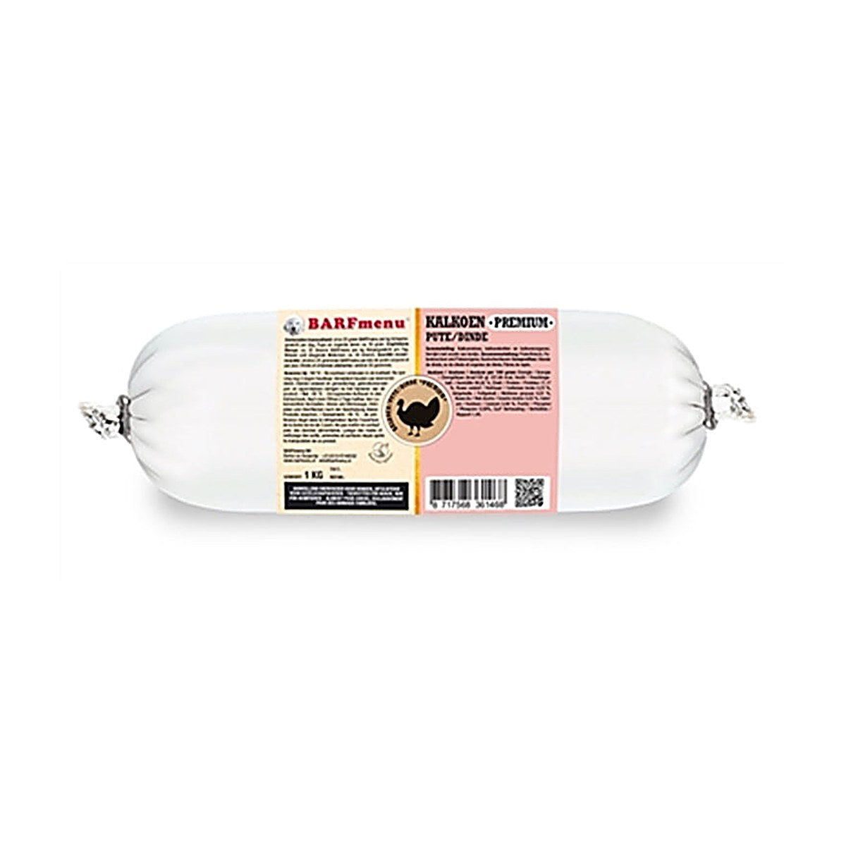 Barfmenu Kalkoen 1000 gram
