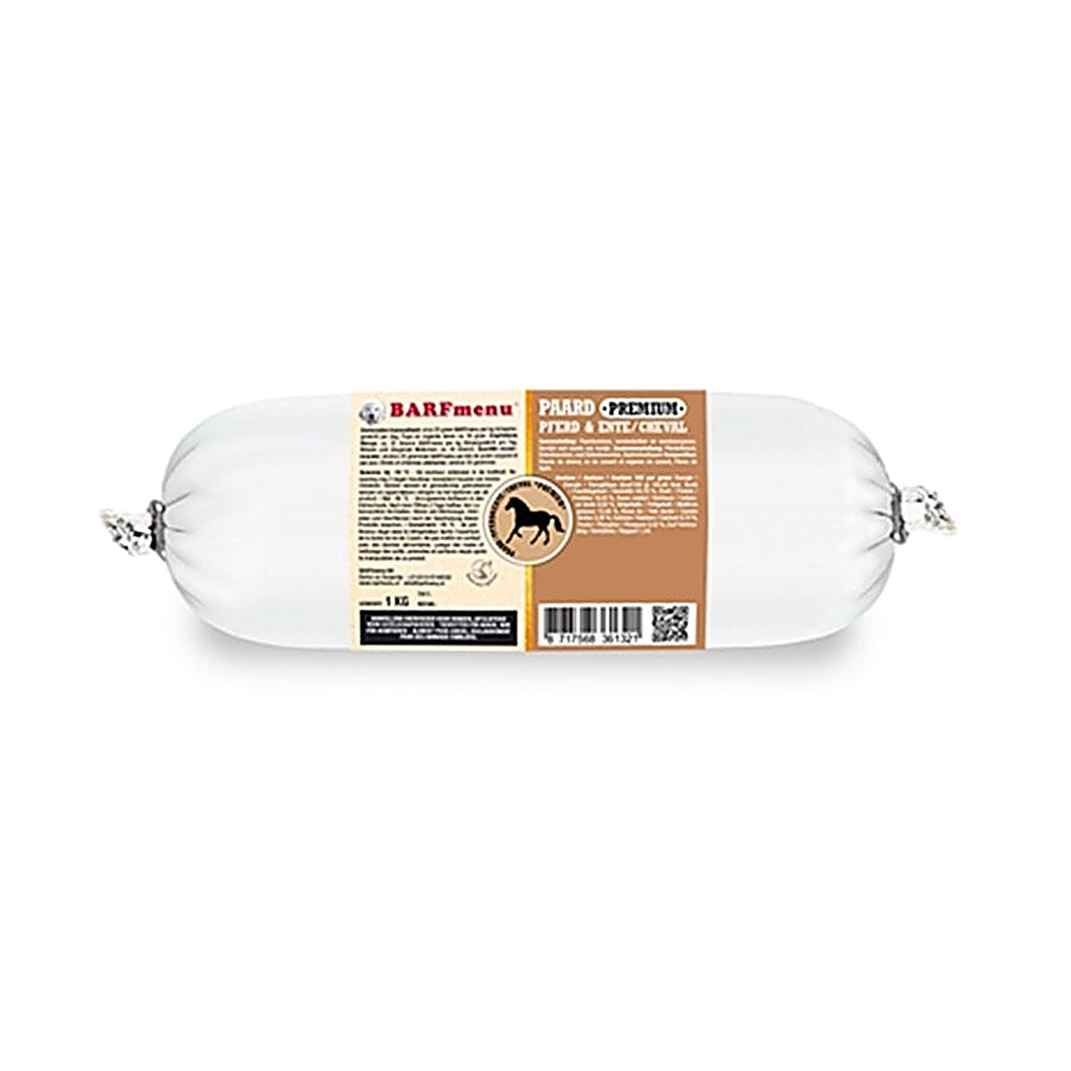 Barfmenu Paard Premium 1000 gram