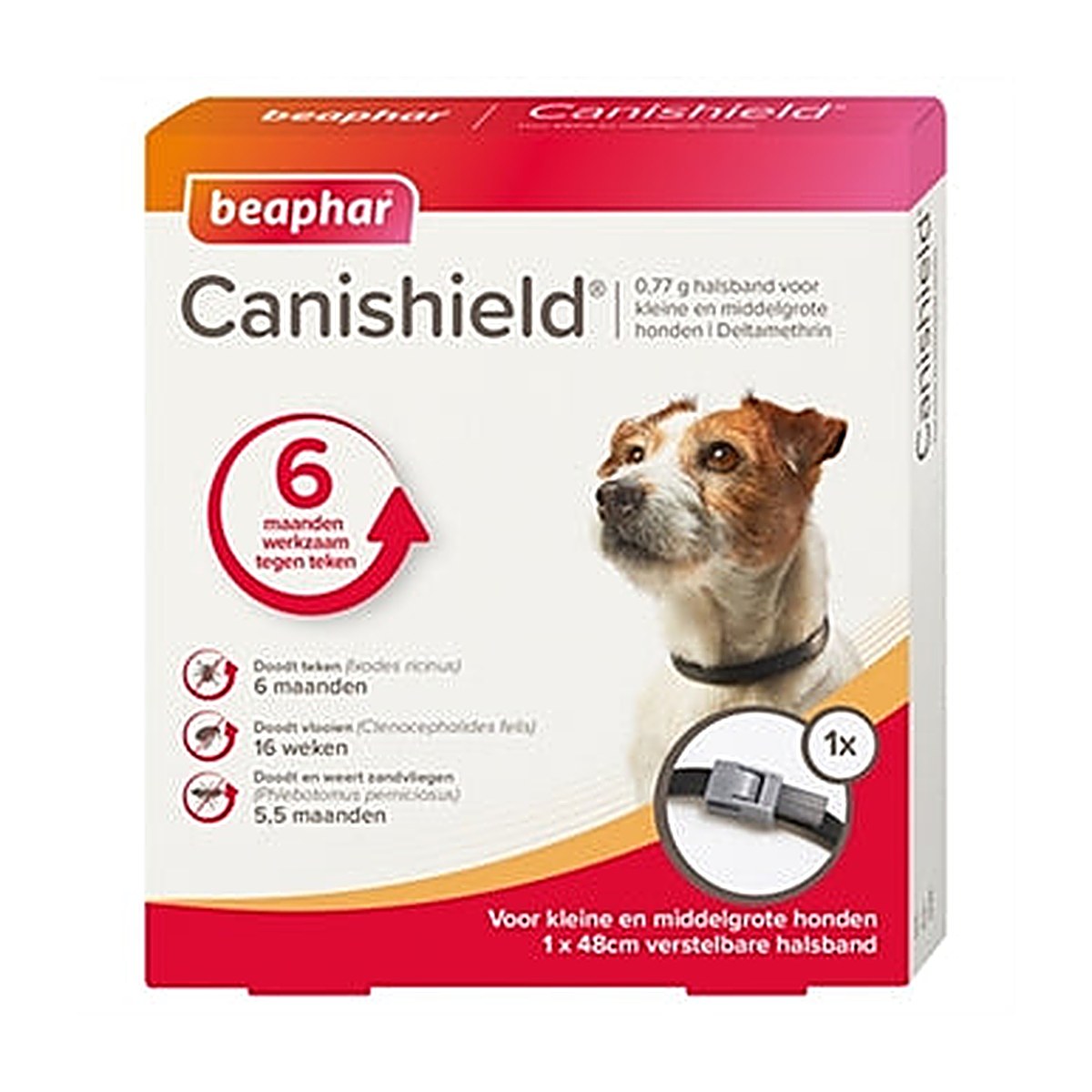 Beaphar - Bea Canishield Hond Kl/mid 48 cm