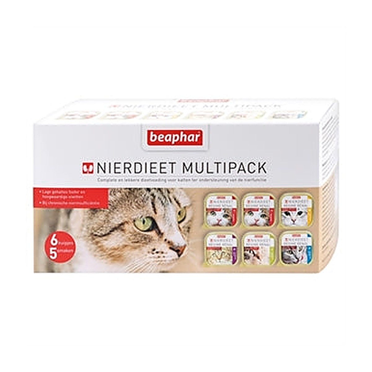 Beaphar Nierdieet Kat Mp 6x100 gram