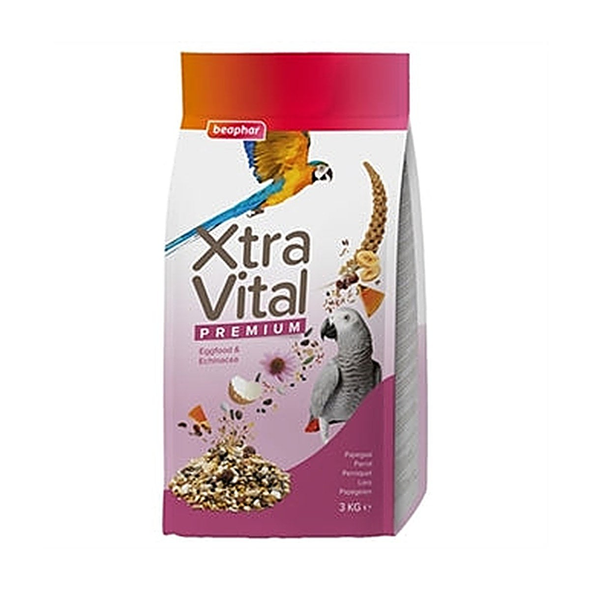 Beaphar Xtravital Papegaai 3 kg
