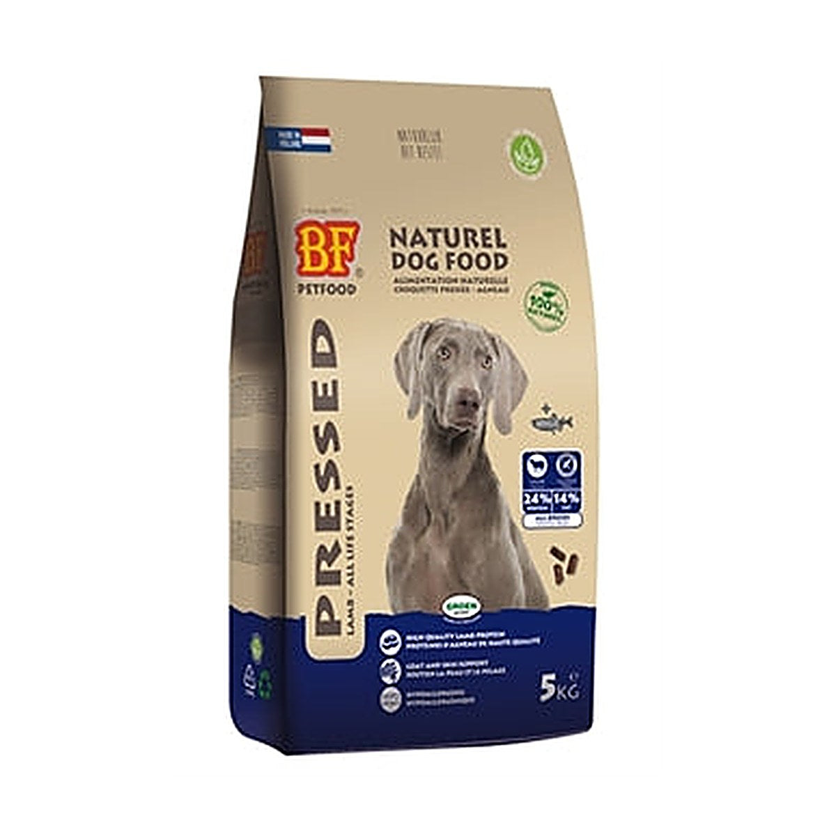 Bf Geperst Lam/rijst Premium 5 kg