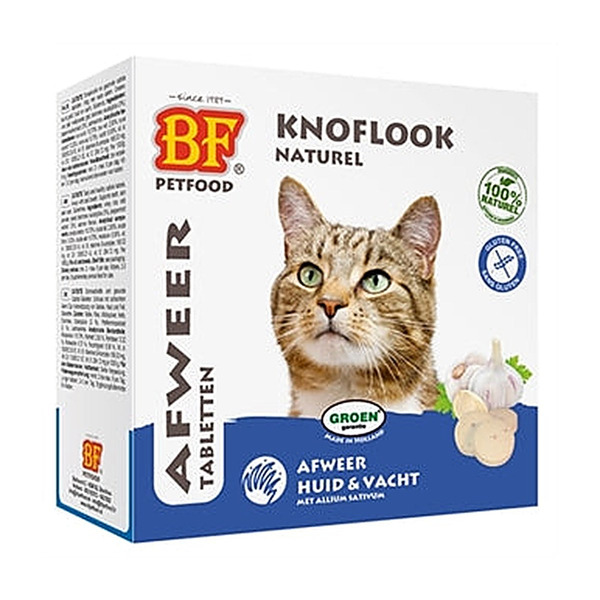 Bf Katsn Knoflook Naturel 100 stuks
