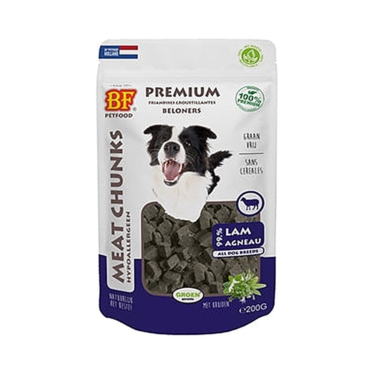 Bf Meat Chunks Lam 200 gram