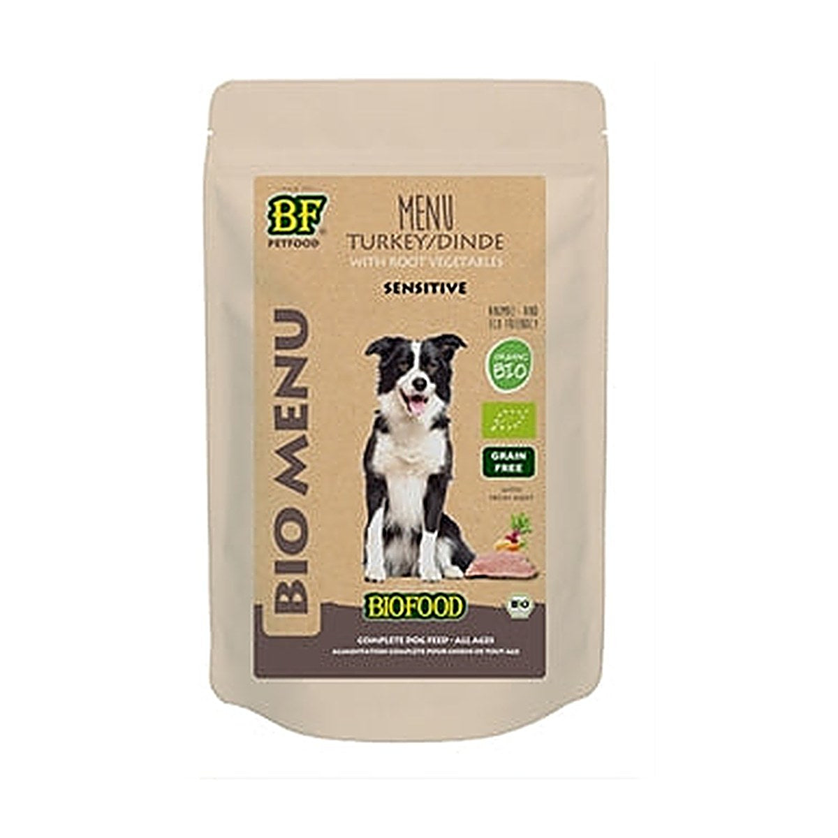 Bf Organic Kalkoen Menu 15x150 gram